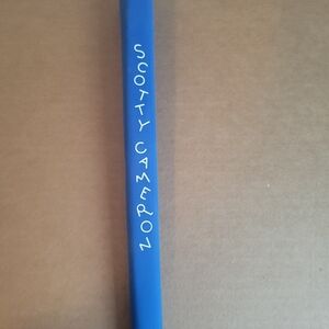 Scotty Cameron White Dancing Letters Blue Putter Grip